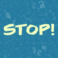 Stop! Random letter generator