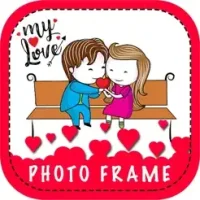 My Love Photo Frame - Sticker